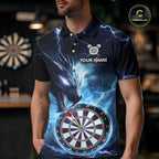 Custom Thunder Dragon Darts Shirt Darts Team Jerseys Dartboard Shirt Dart League