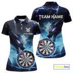 Custom Thunder Dragon Darts Shirt Darts Team Jerseys Dartboard Shirt Dart League