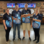 Custom Thunder Dragon Darts Shirt Darts Team Jerseys Dartboard Shirt Dart League