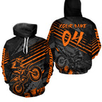 Custom Motocross Hoodie Dirt Bike Racing Hoodie Custom Riding Shirt