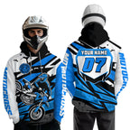 Custom Motocross Hoodie Adult Dirt Bike Racing Hoodie Riding Shirt