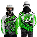 Custom Motocross Hoodie Adult Dirt Bike Racing Hoodie Riding Shirt