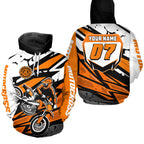 Custom Motocross Hoodie Adult Dirt Bike Racing Hoodie Riding Shirt