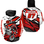 Custom Motocross Hoodie Adult Dirt Bike Racing Hoodie Riding Shirt