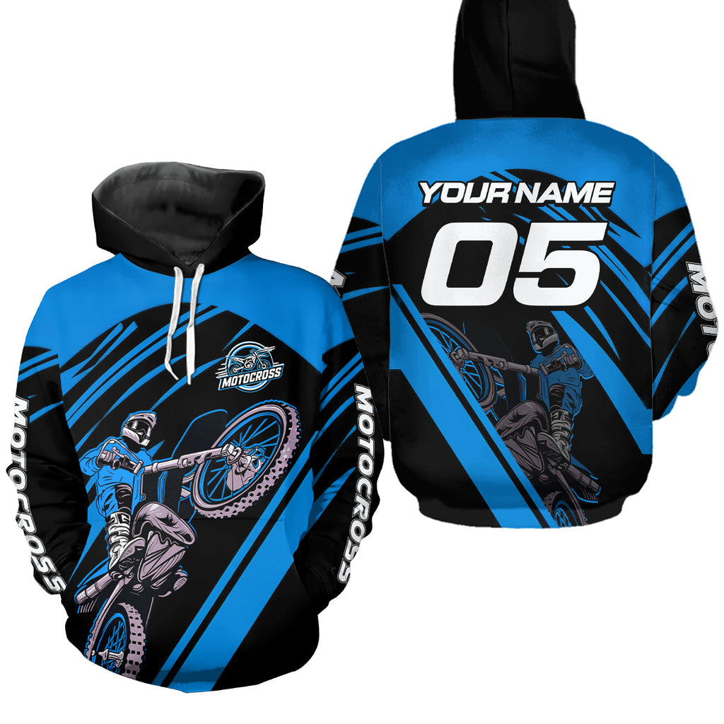 Custom Motocross Racing Hoodie Adult Dirt Bike Hoodie Riding Shirt