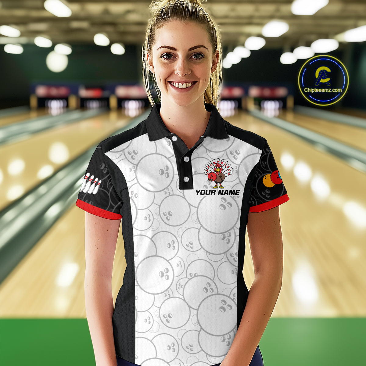 Funny Turkey Bowling Shirts Team Bowling Jerseys for Thanksgiving