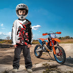 Red and Black Custom Motocross Jersey Dirt Bike Shirts Motorcycle Shirt