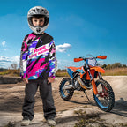Custom Pink Motocross Racing Jersey Adult Dirt Bike Off road Shirt