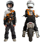 Orange Motocross Jersey Custom Dirt Bike Shirts Motorcycle Shirt