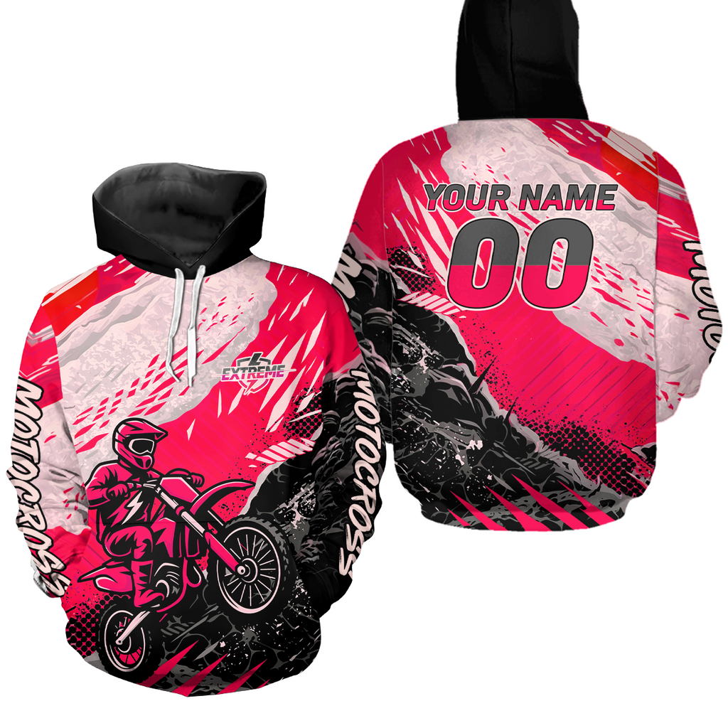 Custom Motocross Hoodie Dirt Bike Racing Hoodie Custom Riding Shirt