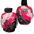 Custom Motocross Hoodie Dirt Bike Racing Hoodie Custom Riding Shirt
