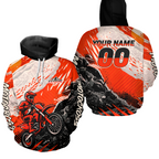 Custom Motocross Hoodie Dirt Bike Racing Hoodie Custom Riding Shirt