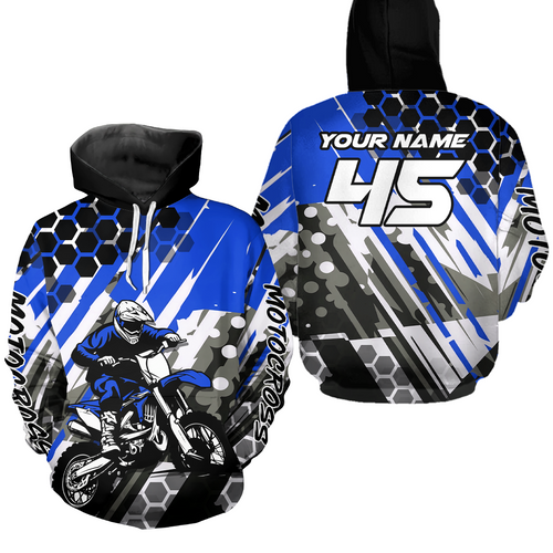 Custom Motocross Hoodie Dirt Bike Racing Hoodie Custom Riding Shirt
