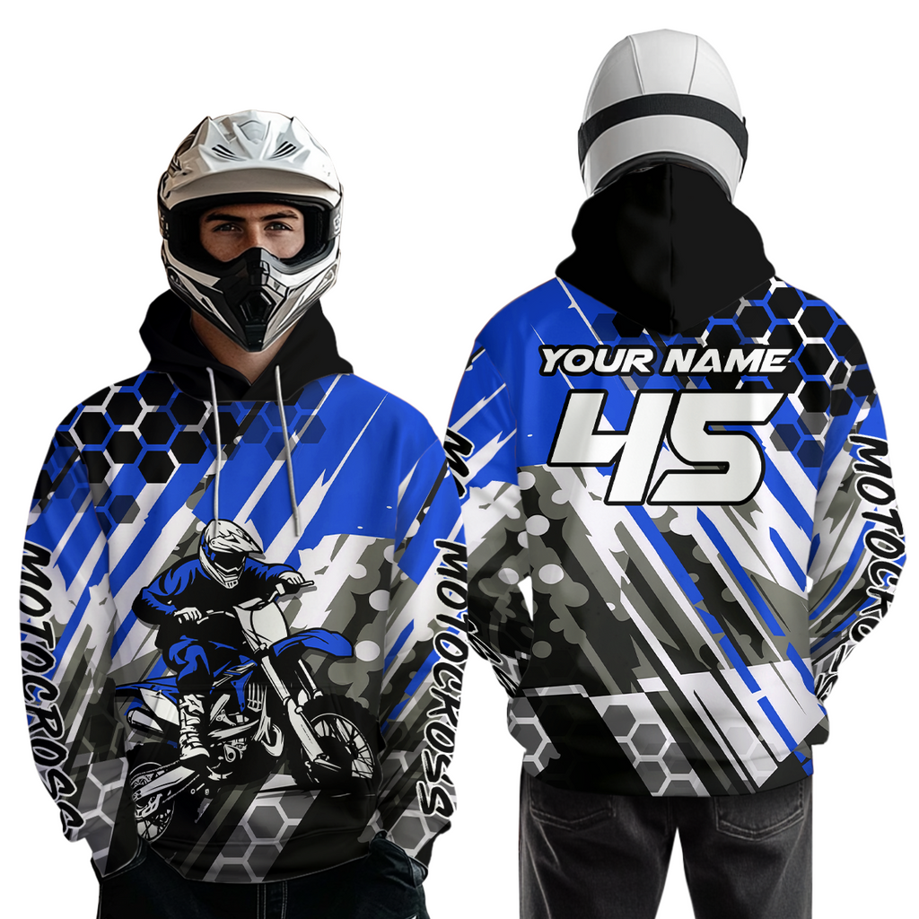 Custom Motocross Hoodie Dirt Bike Racing Hoodie Custom Riding Shirt