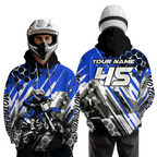 Custom Motocross Hoodie Dirt Bike Racing Hoodie Custom Riding Shirt