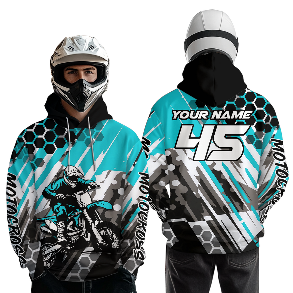 Custom Motocross Hoodie Dirt Bike Racing Hoodie Custom Riding Shirt