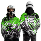 Custom Motocross Hoodie Dirt Bike Racing Hoodie Custom Riding Shirt