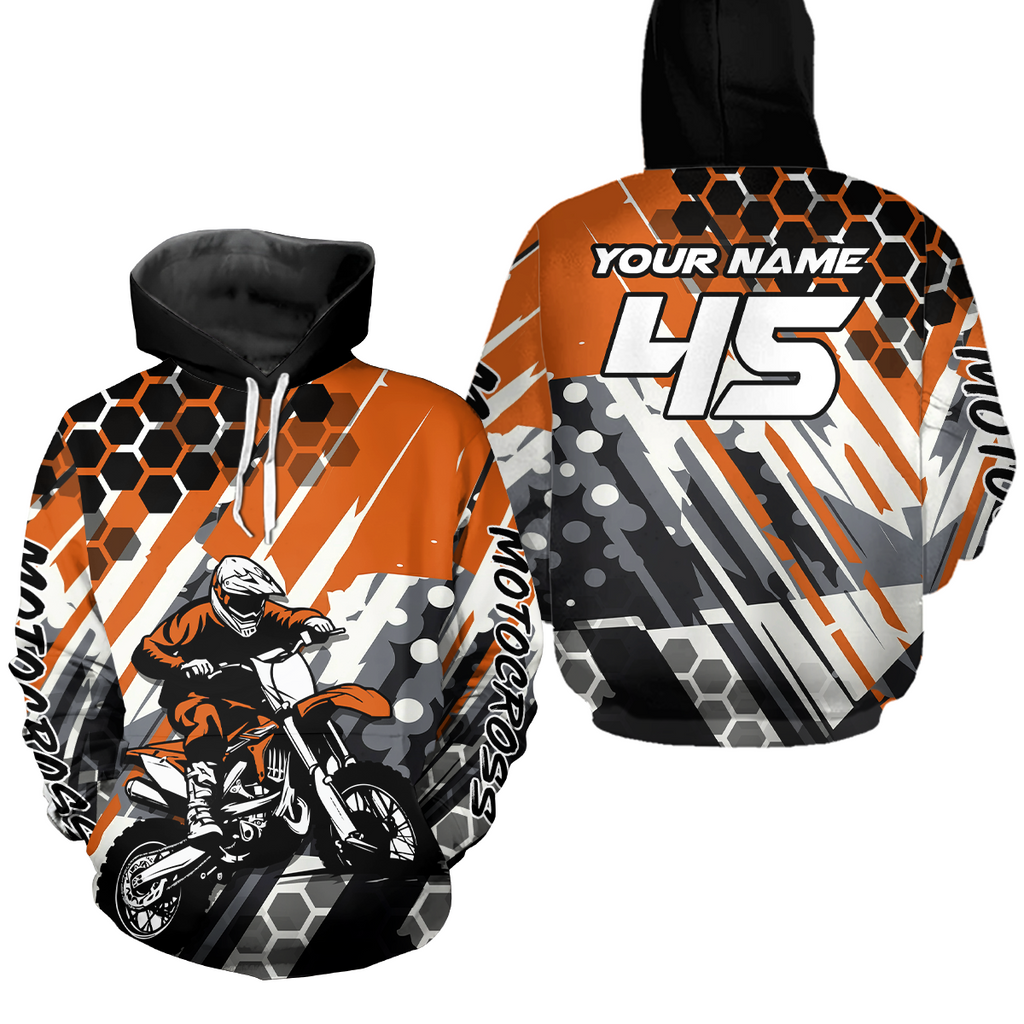 Custom Motocross Hoodie Dirt Bike Racing Hoodie Custom Riding Shirt