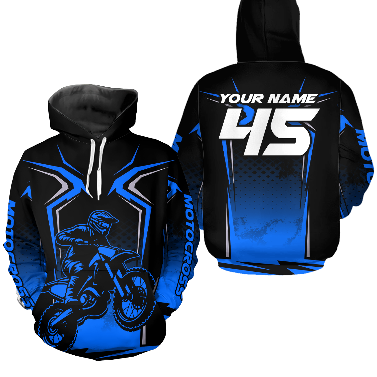 Custom Motocross Hoodie Adult Dirt Bike Hoodie Off road Racing Shirt