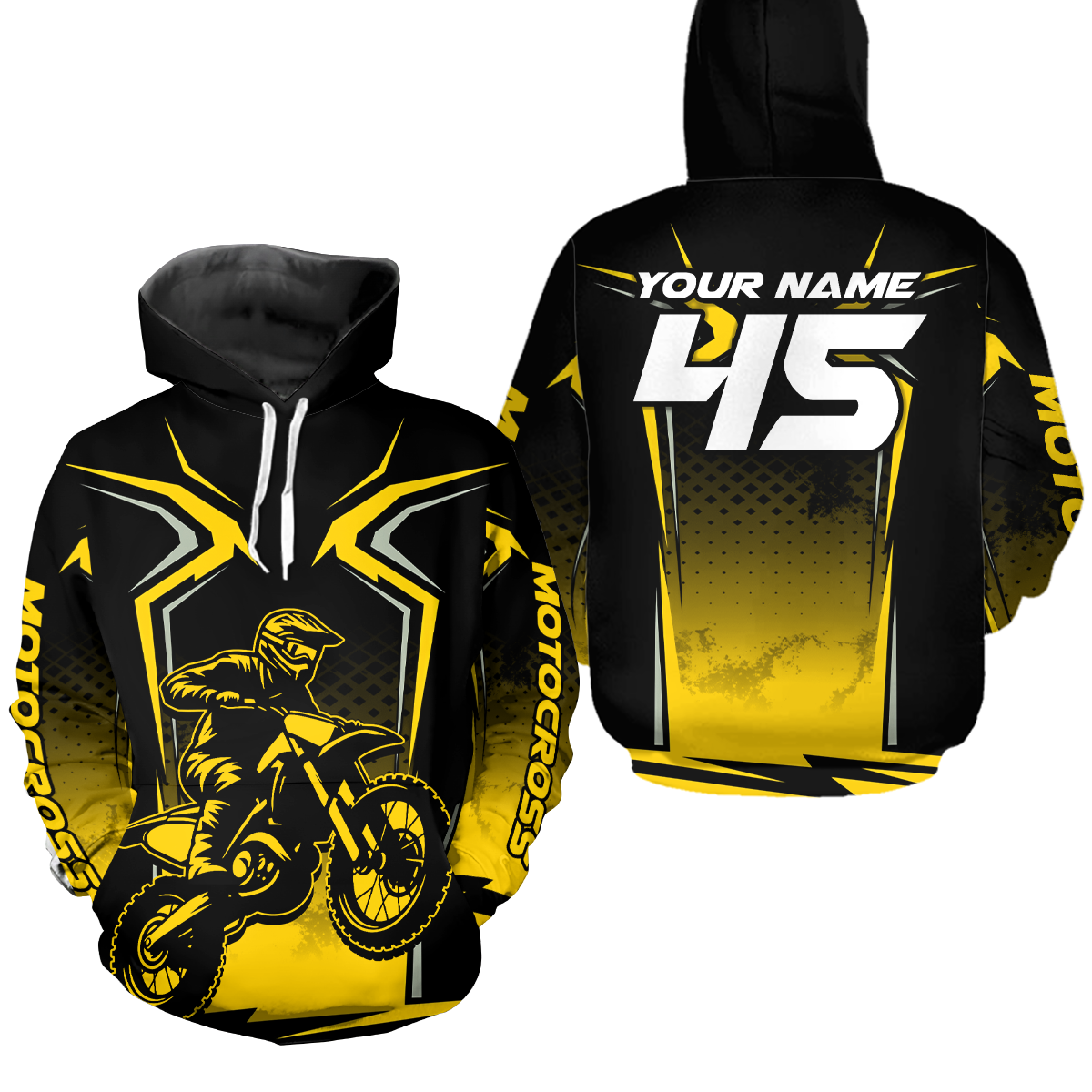Custom Motocross Hoodie Adult Dirt Bike Hoodie Off road Racing Shirt