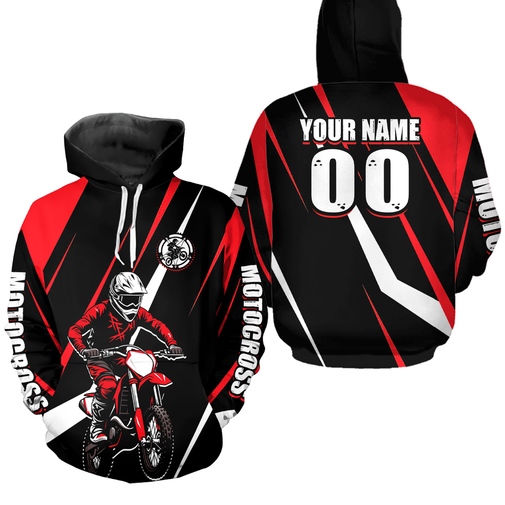 Custom Motocross Hoodie Adult Dirt Bike Racing Hoodie Riding Shirt