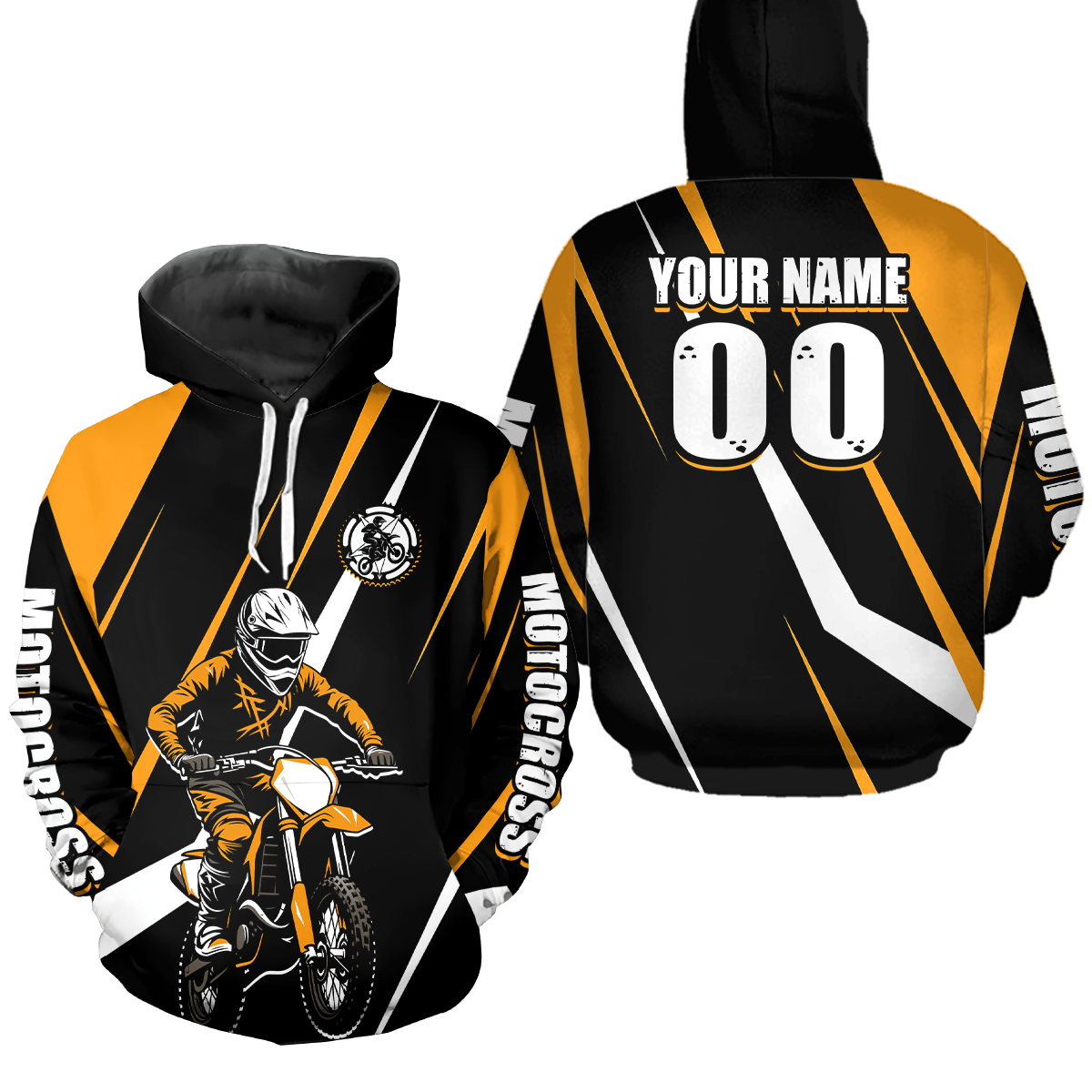 Custom Motocross Hoodie Adult Dirt Bike Racing Hoodie Riding Shirt