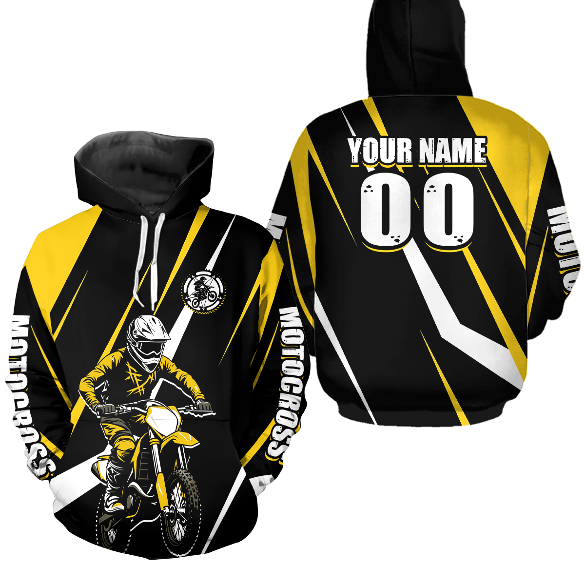 Custom Motocross Hoodie Adult Dirt Bike Racing Hoodie Riding Shirt
