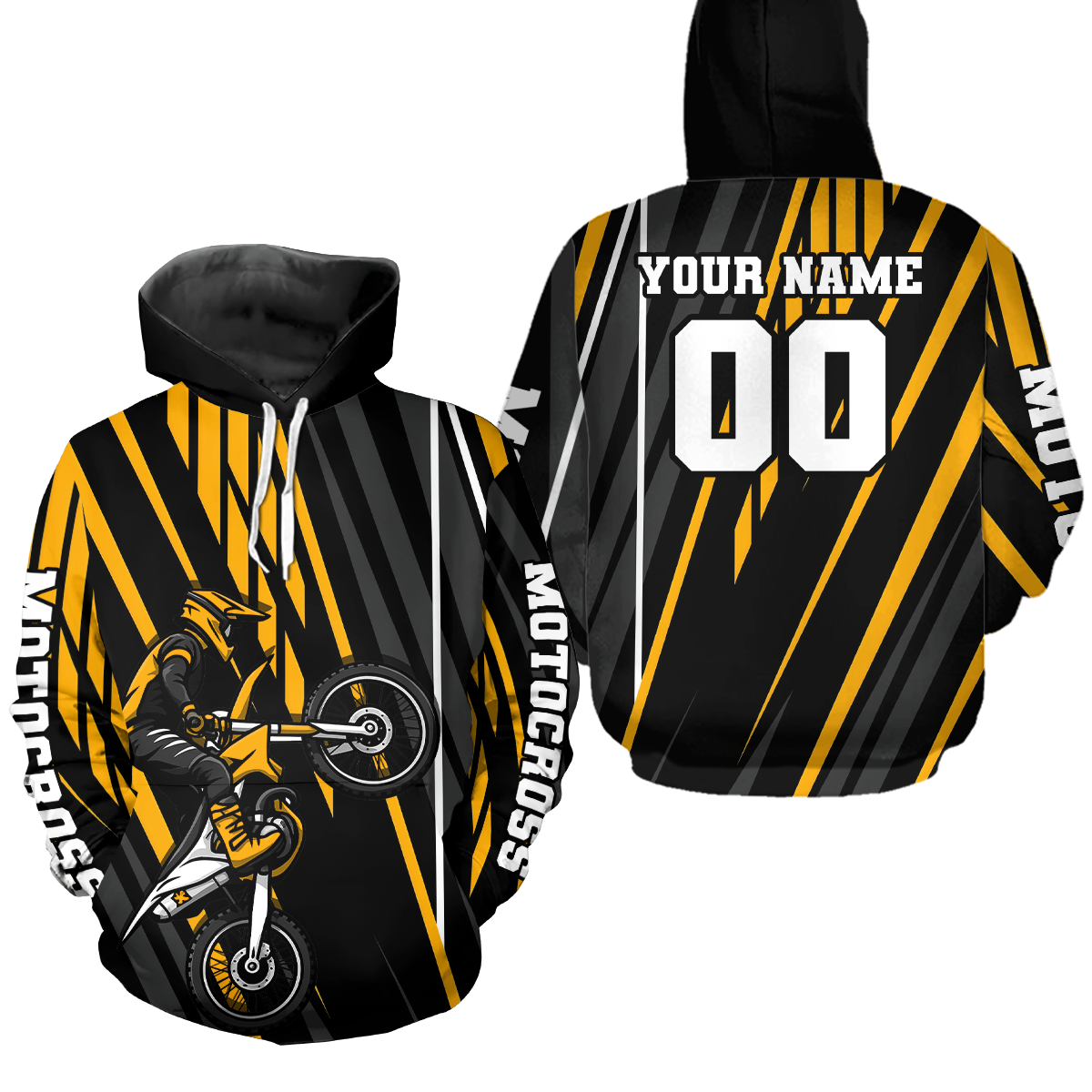 Custom Motocross Racing Hoodie Adult Dirt Bike Hoodie Riding Shirt