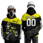 Custom Motocross Racing Hoodie Adult Dirt Bike Hoodie Riding Shirt