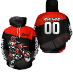 Custom Motocross Racing Hoodie Adult Dirt Bike Hoodie Riding Shirt