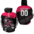 Custom Motocross Racing Hoodie Adult Dirt Bike Hoodie Riding Shirt
