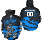 Custom Motocross Hoodie for Adult Dirt Bike Racing Hoodie Riding Shirt
