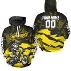 Custom Motocross Hoodie for Adult Dirt Bike Racing Hoodie Riding Shirt
