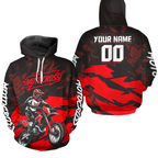 Custom Motocross Hoodie for Adult Dirt Bike Racing Hoodie Riding Shirt