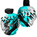 Custom Motocross Hoodie for Adult Dirt Bike Racing Hoodie Riding Shirt