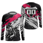 Pink Motocross Jersey Dirt Bike Jersey Motorcycle Riding Shirt