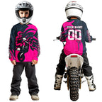 Pink Motocross Jersey Custom Dirt Bike Shirts Motorcycle Shirt