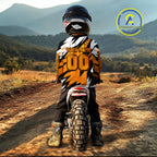 Custom Orange Motocross Racing Jersey Dirt Bike Shirts Riding Shirt