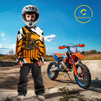Custom Orange Motocross Racing Jersey Dirt Bike Shirts Riding Shirt