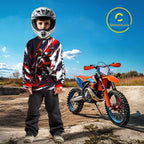 Custom Motocross Jersey Dirt Bike Jersey Red&Black Riding Shirt