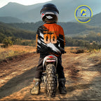 Custom Orange Motocross Jersey Dirt Bike Jersey Motorcycle Riding Shirt