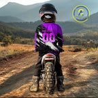 Custom Purple Motocross Jersey Dirt Bike Jersey Motorcycle Riding Shirt