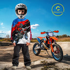 Blue and Red Motocross Jersey Custom Dirt Bike Shirts Riding Shirt