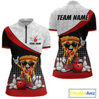 Funny Pizza Bowling Shirts, Custom Bowling Team Jersey Bowling Tournament Bowler