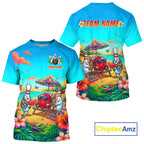 Custom Funny Summer Bowling Jersey Bowling Shirts for Team Bowling League