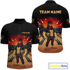 Custom Funny Rooster Bowling Shirt Bowling Team Shirts Bowling League