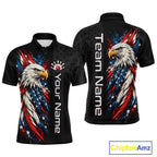 Custom American Eagle Bowling Jerseys Bowling League Patriotic Team Jersey Gift
