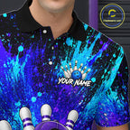 Funny Ball Bowling Custom Bowling Jersey Bowling Team Shirts Polo & 1/4 Zip