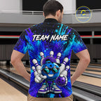 Funny Ball Bowling Custom Bowling Jersey Bowling Team Shirts Polo & 1/4 Zip