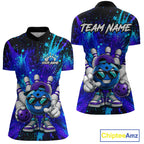 Funny Ball Bowling Custom Bowling Jersey Bowling Team Shirts Polo & 1/4 Zip